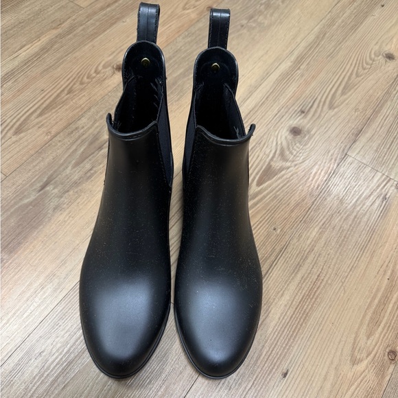 SAM EDELMAN - WOMEN’S TINSLEY MATTE BLACK WATERPROOF RAIN BOOTS - SIZE 7 - Picture 16 of 16
